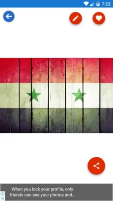 Syria Flag Wallpaper Flags, C android App screenshot 0