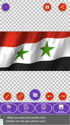 Syria Flag Wallpaper Flags, C android App screenshot 2