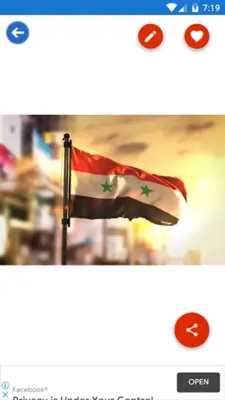 Syria Flag Wallpaper Flags, C android App screenshot 6